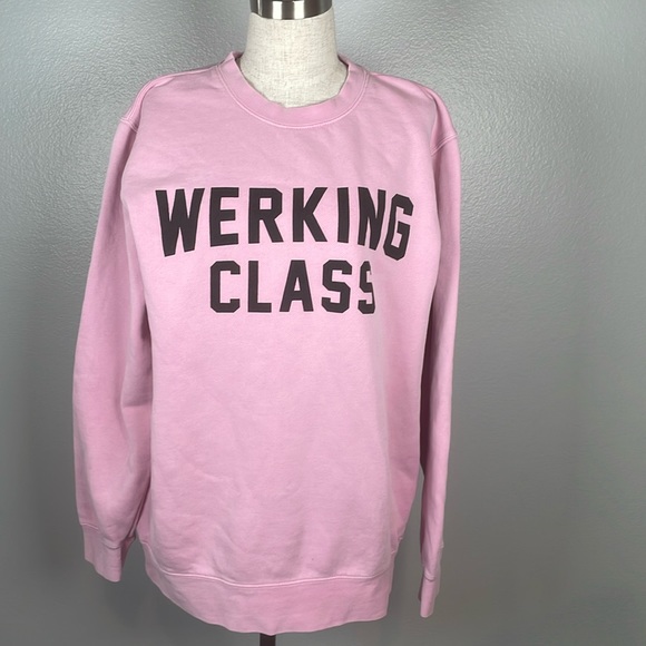 Stussy Skin & Bones graphic pink oversized sweatshirt size small - Picture 1 of 6